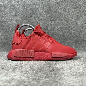 Adidas NMD R1 Boost Low FW0706 Youth Size 5.5 Triple Scarlet Red Athletic Shoes